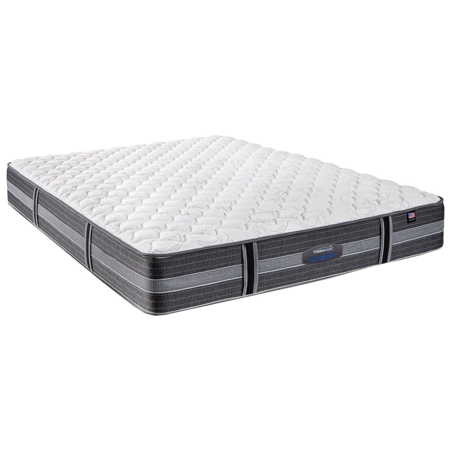 Therapedic Campbell Lake Plush 187302 Queen Plush Innerspring Mattress